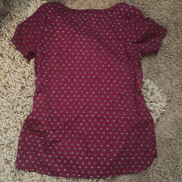 Banana Republic Silky Patterned Blouse - Picture 6 of 8